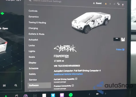 2024 Tesla Cybertruck All-Wheel Drive z USA, uszkodzony, nr VIN 7G2CEHED4RA000603